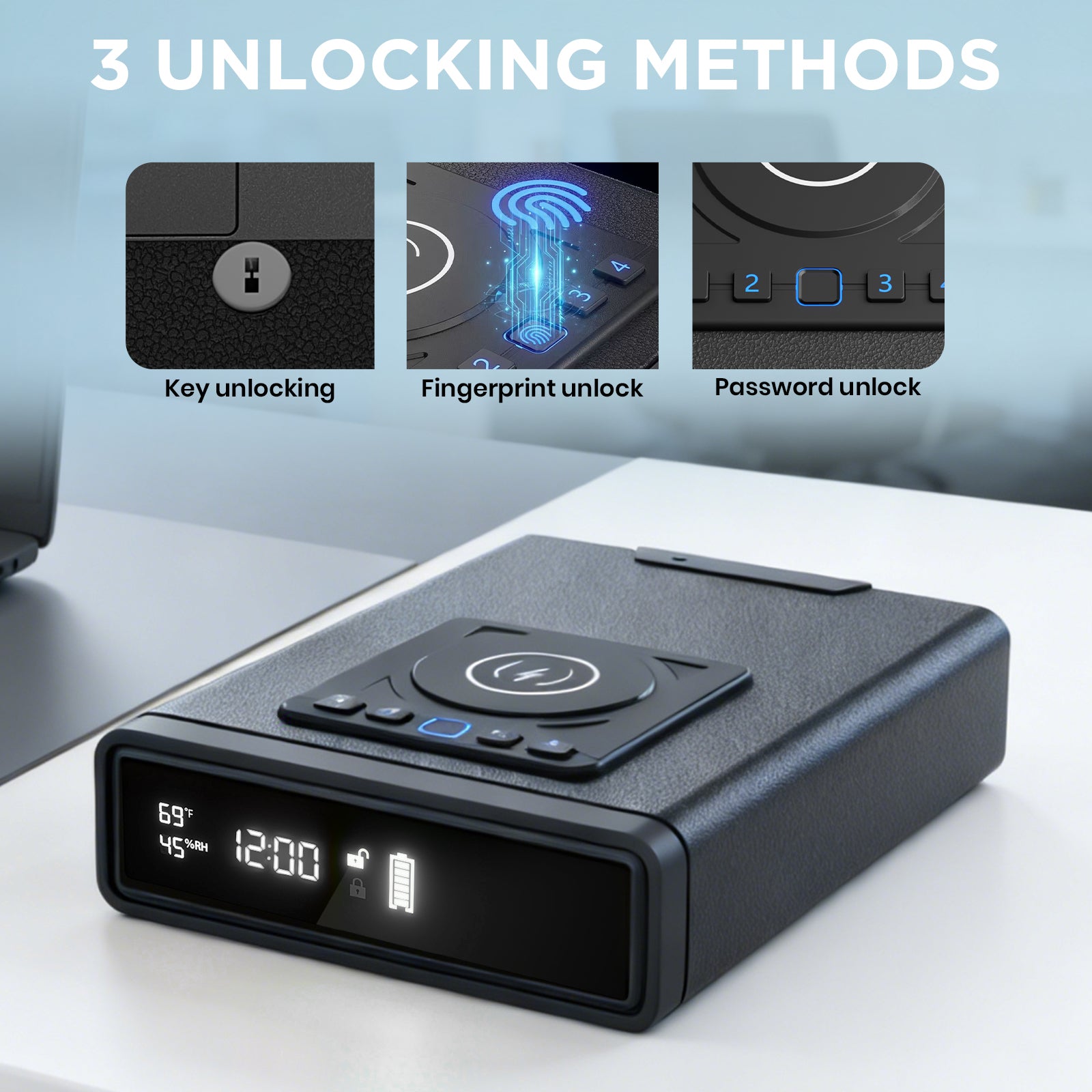 Biometric Fingerprint Gun Safe
