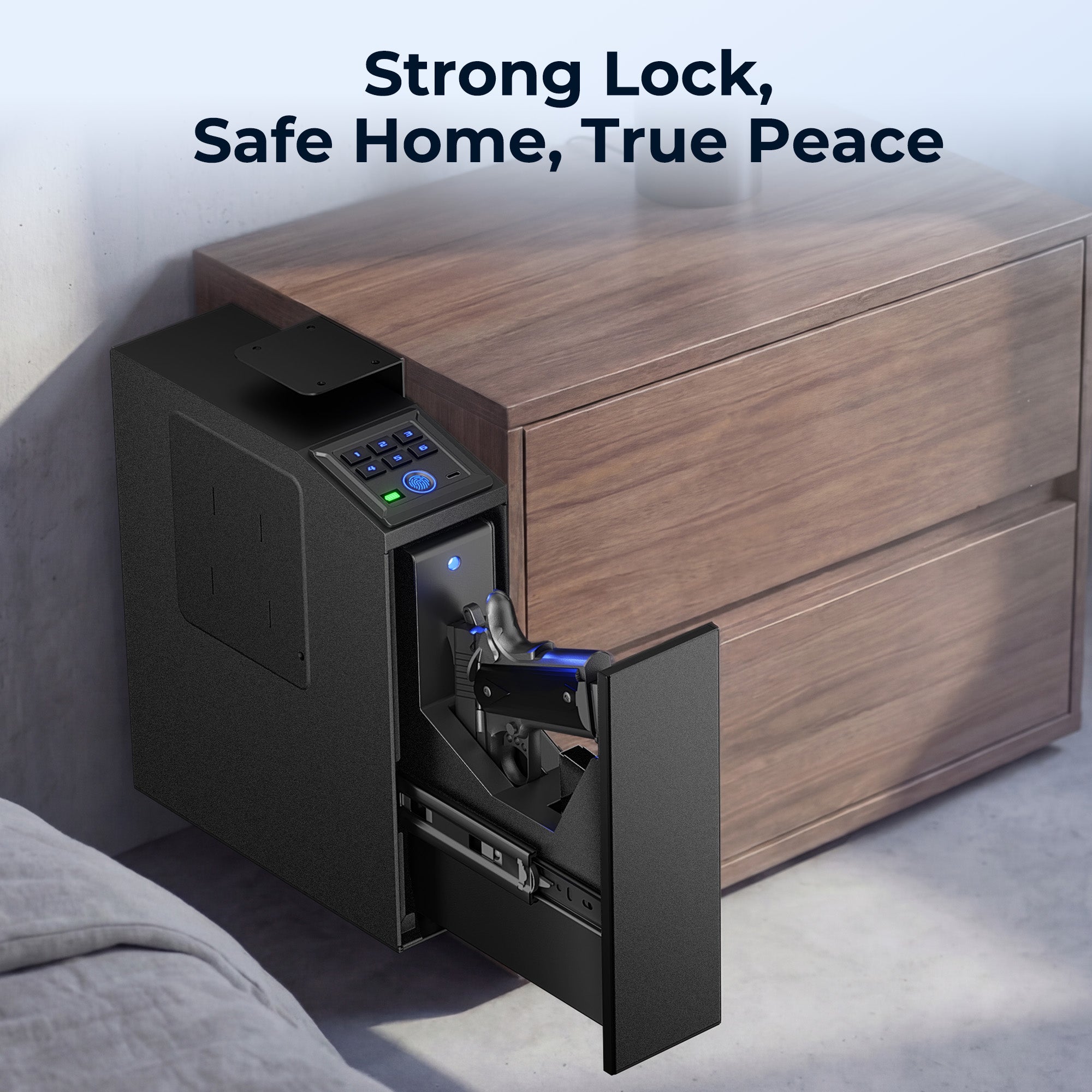 Biometric Slider Gun Safe