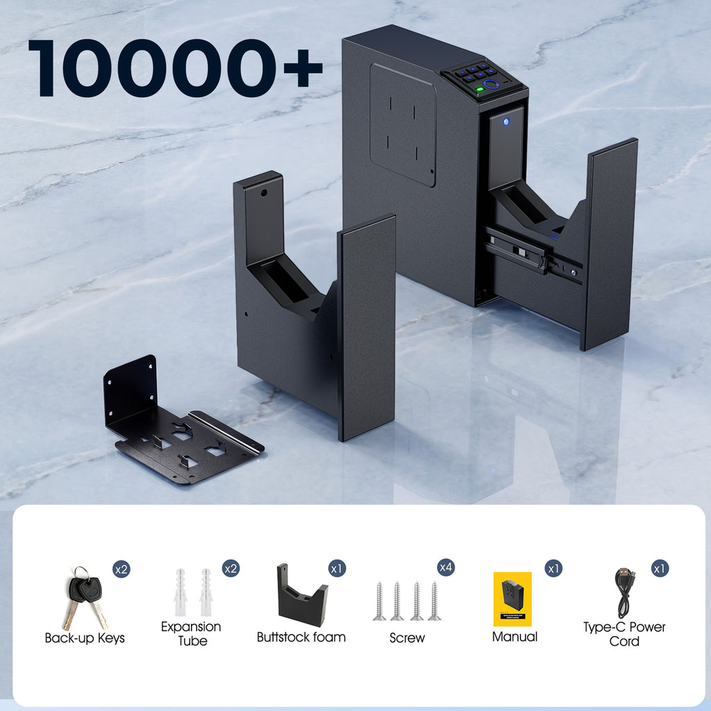 Biometric Slider Gun Safe