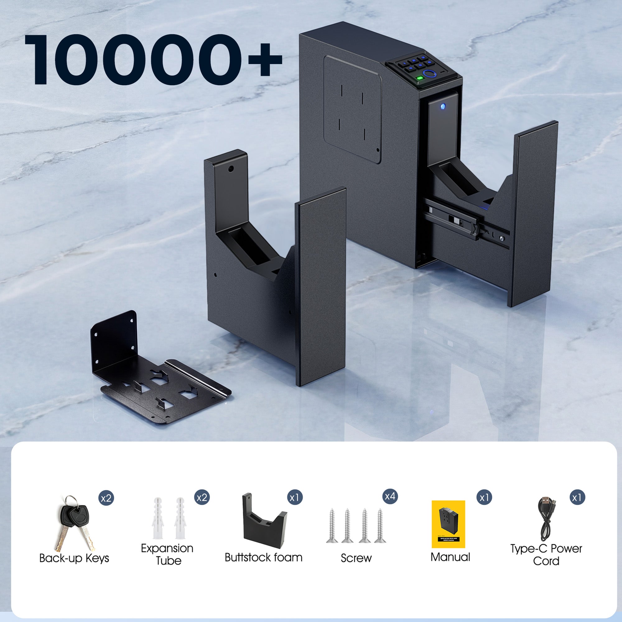 Biometric Slider Gun Safe